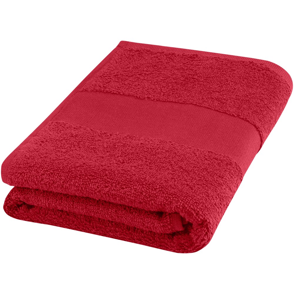 Charlotte 450 g/m² Baumwollhandtuch 50 x 100 cm rot
