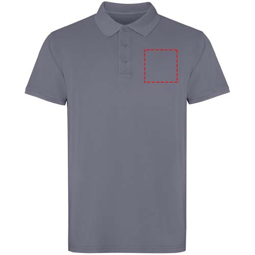 Cobain Poloshirt Unisex dunkelgrau