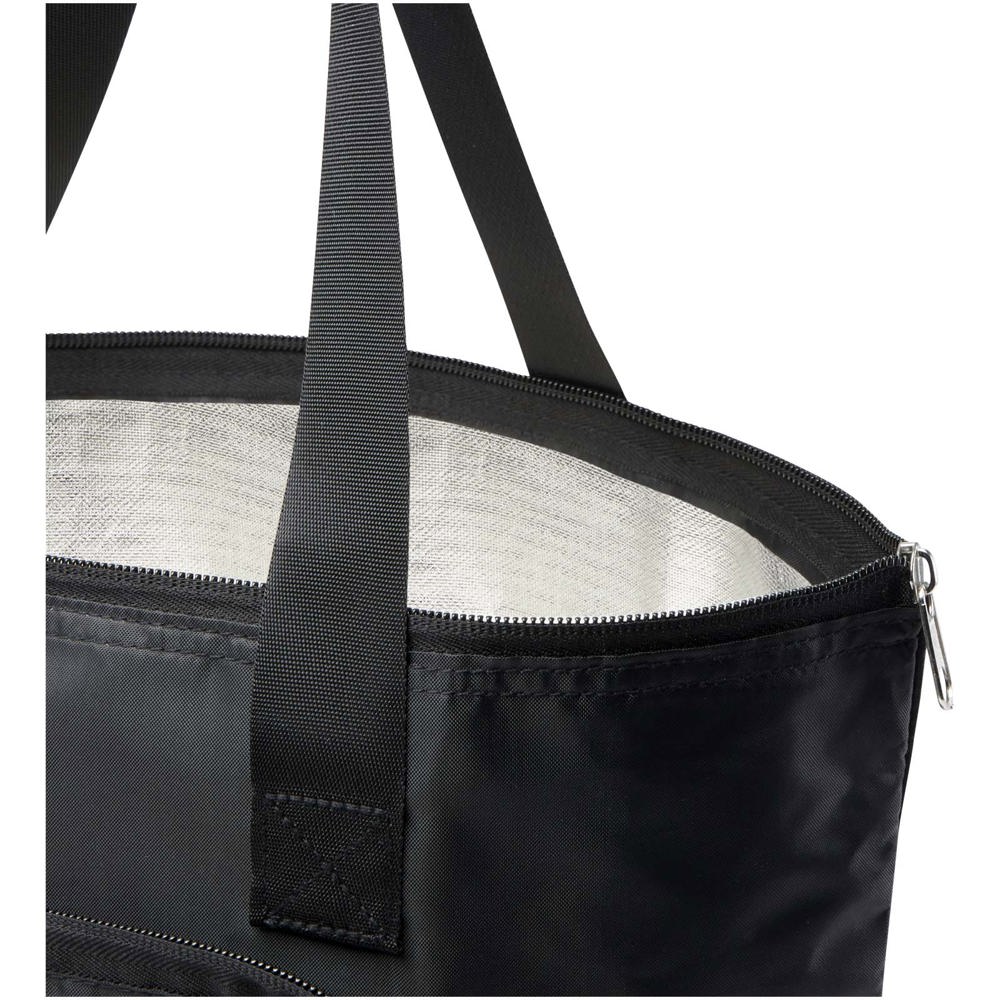EcoFold faltbare RPET Kühltasche 15 L schwarz