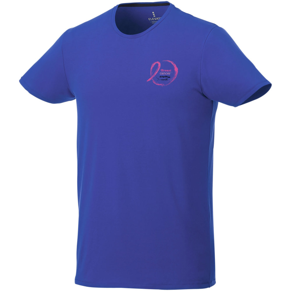 T-shirt bio manches courtes homme Balfour Bleu