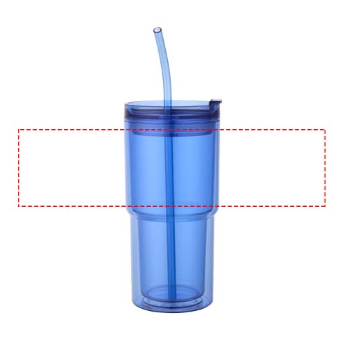 Archer 480 ml doppelwandiger Becher Ozeanblau