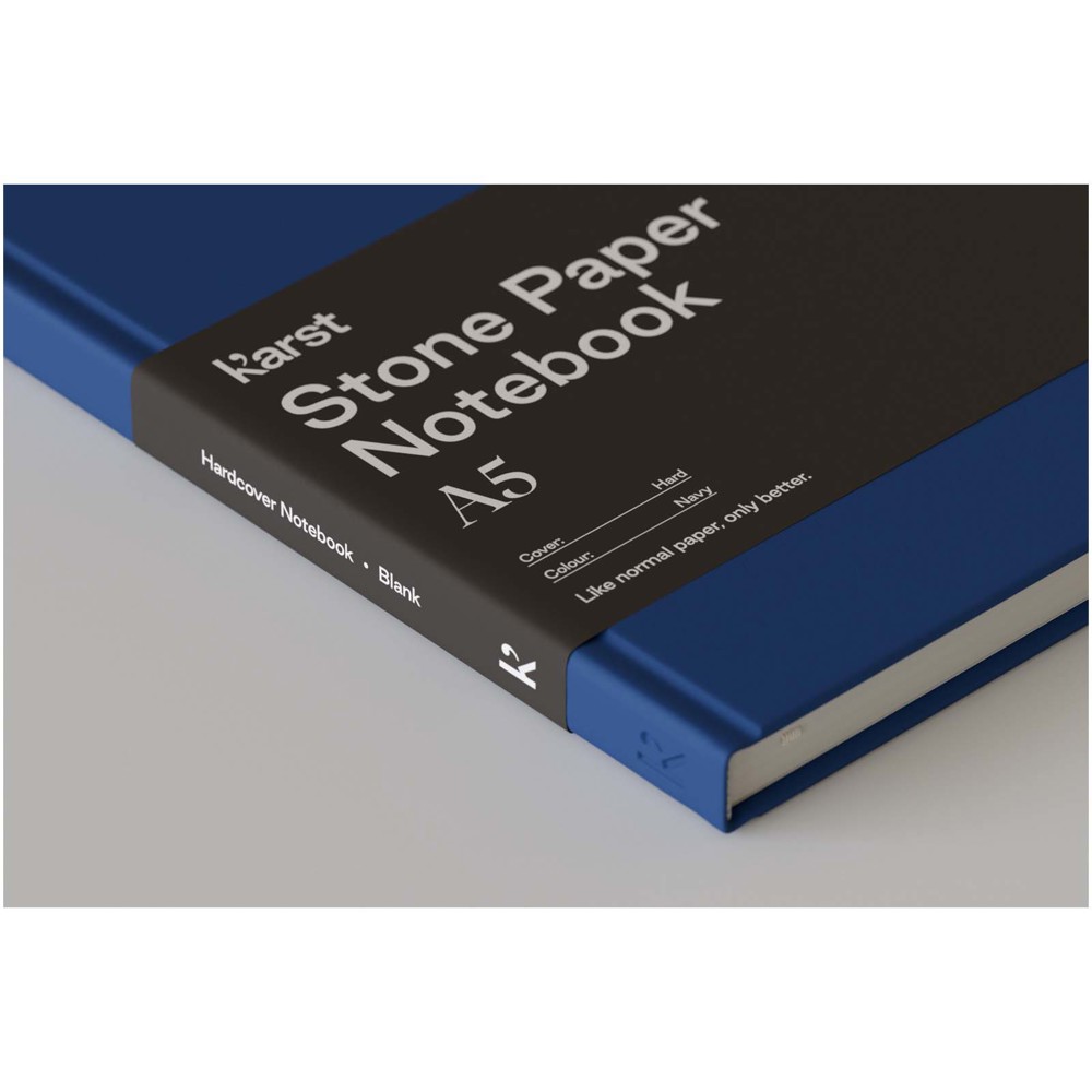 Karst® A5 Hardcover Notizbuch navy