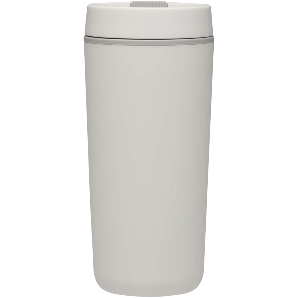 Gobelet en plastique à double paroi Sedona, 480 ml Blanc