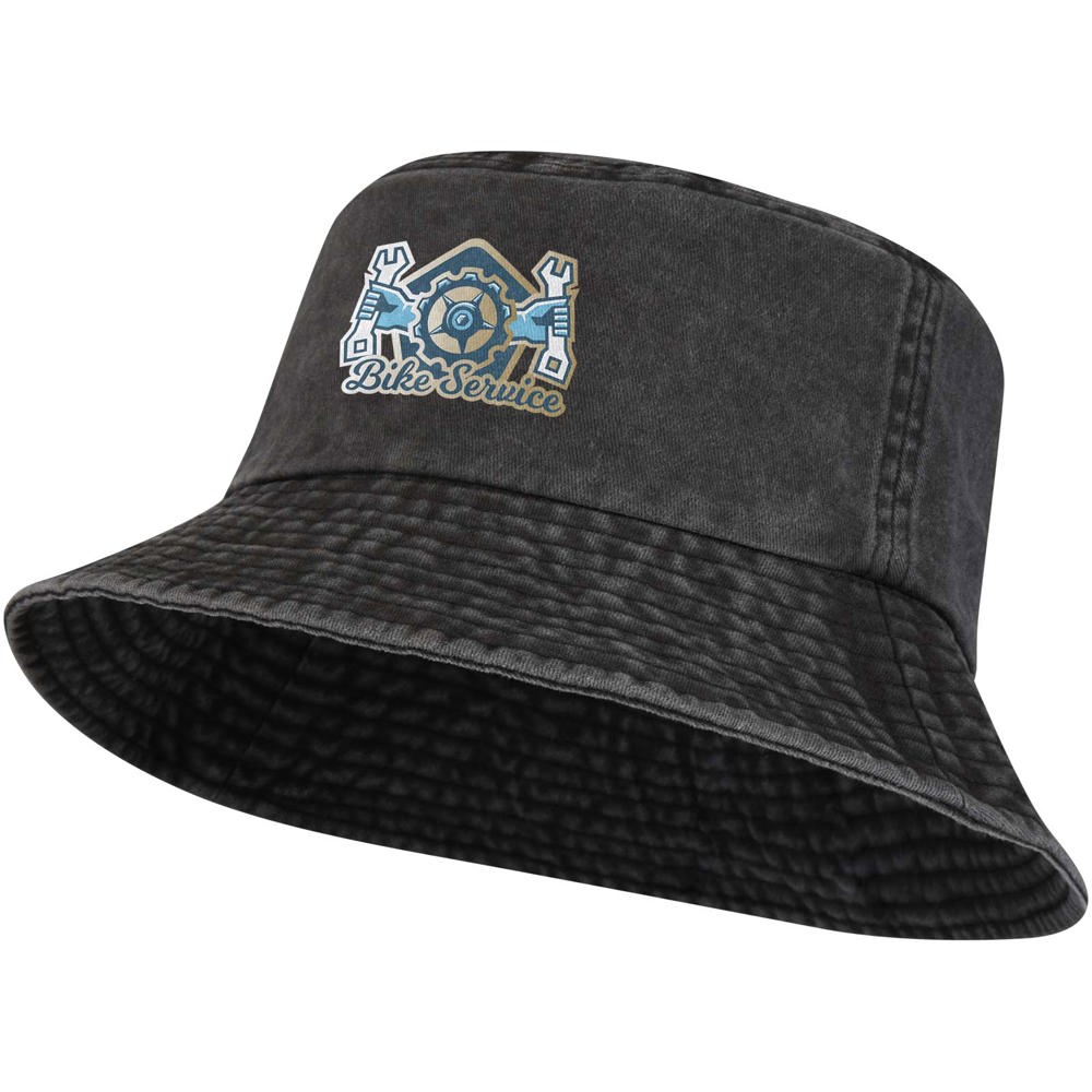 Mitica Sonnenhut washed schwarz