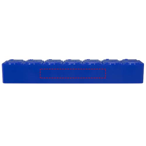 Dose 7 Tage Multivitamin Organizer blau