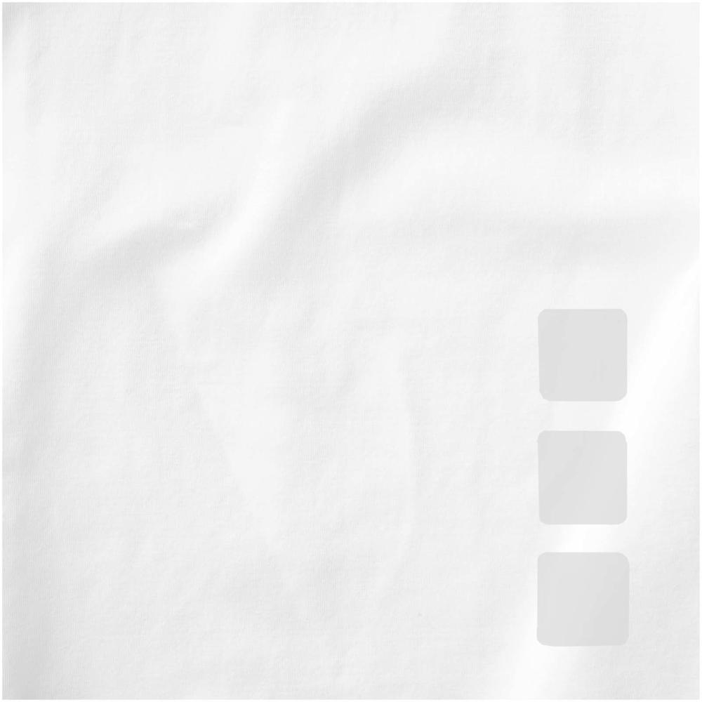 T-shirt bio manches longues homme Ponoka Blanc