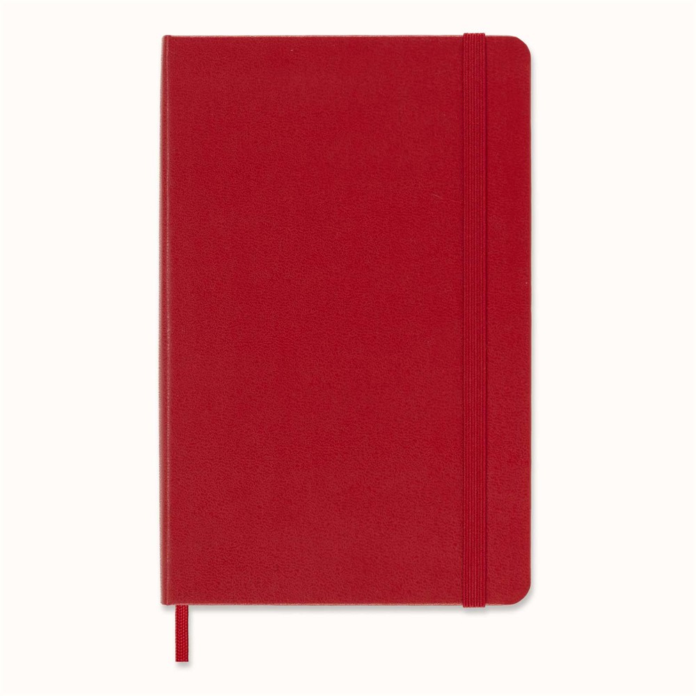 Moleskine Classic Hardcover Notizbuch M – liniert scharlachrot