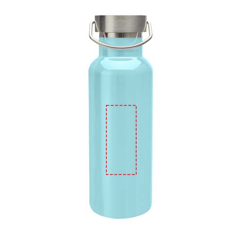 Bouteille d’eau Thor de 500 ml en acier inoxydable certifié RCS Turquoise