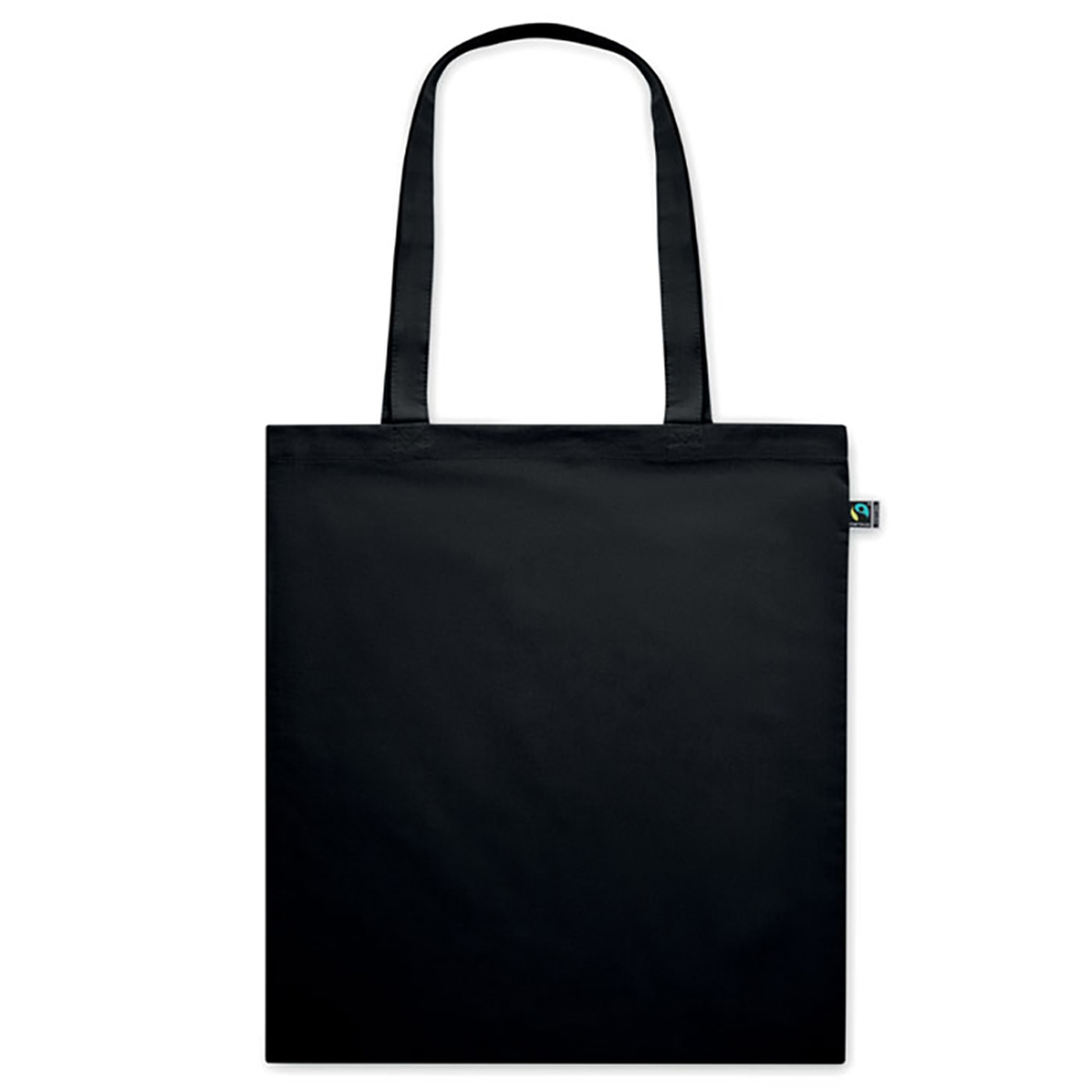 Sac en coton Fairtrade Loredana noir