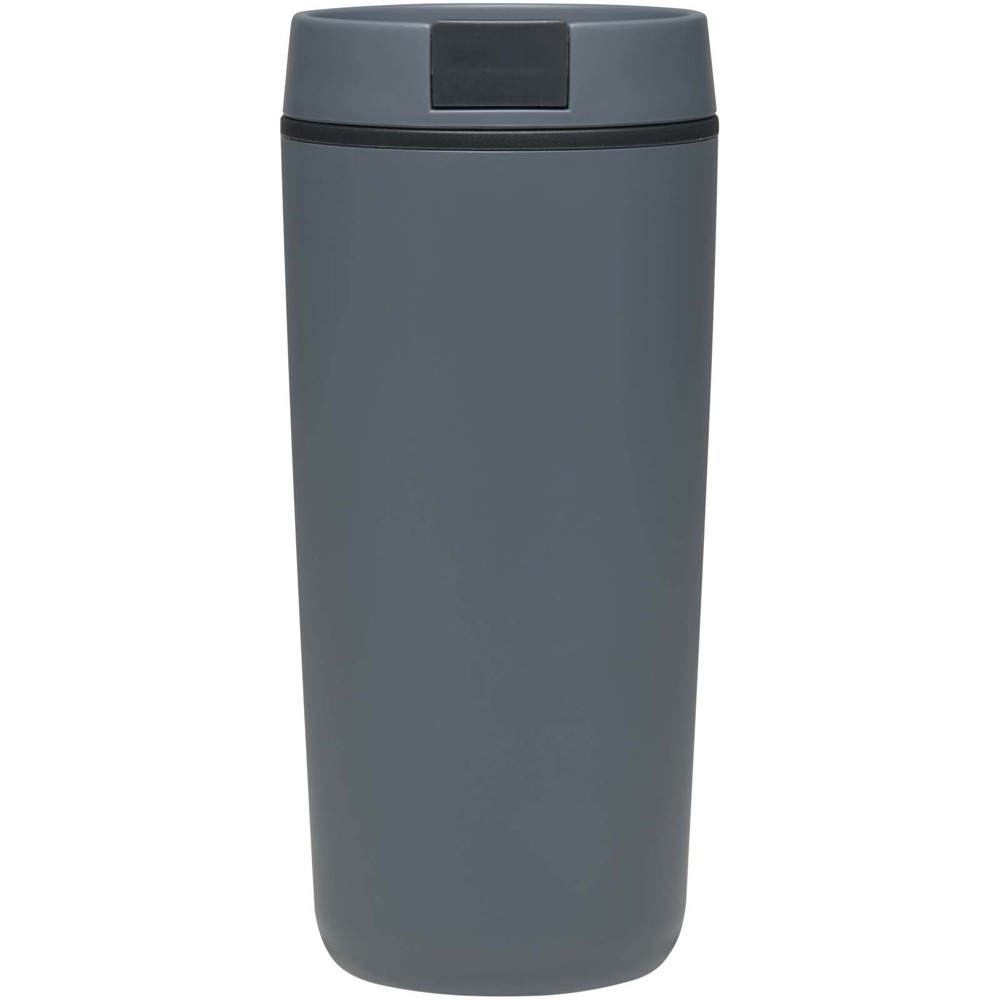 Gobelet en plastique à double paroi Sedona, 480 ml Bleu hale