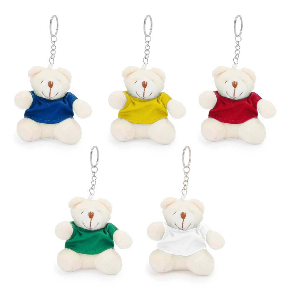 Schlüsselanhänger Teddy rot