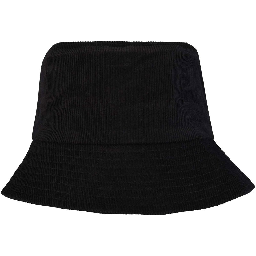 Howson Sonnenhut aus recyceltem Cord schwarz