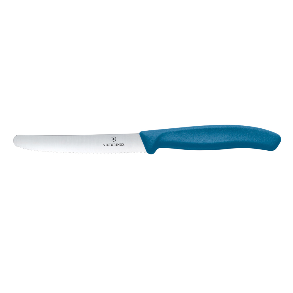 Tomaten- und Tafelmesser Victorinox Swiss Classic blau