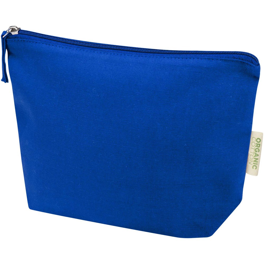 Trousse de toilette Odisha de 1 L bio certifiée OCS 180 g/m² bleu roi