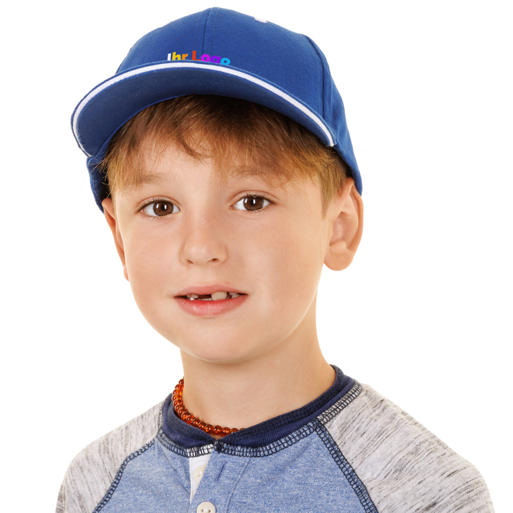 Kinder-Cap Sandwich royalblau
