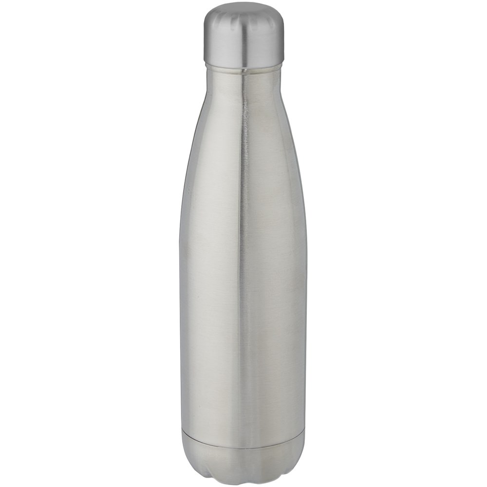 Bouteille isotherme sous vide Cove de 500 ml en cuivre et acier inoxydable recyclé certifié RCS  Argent