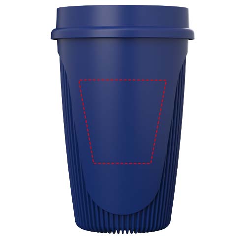 Gobelet Alto POP de 350 ml avec couvercle 360° Bleu