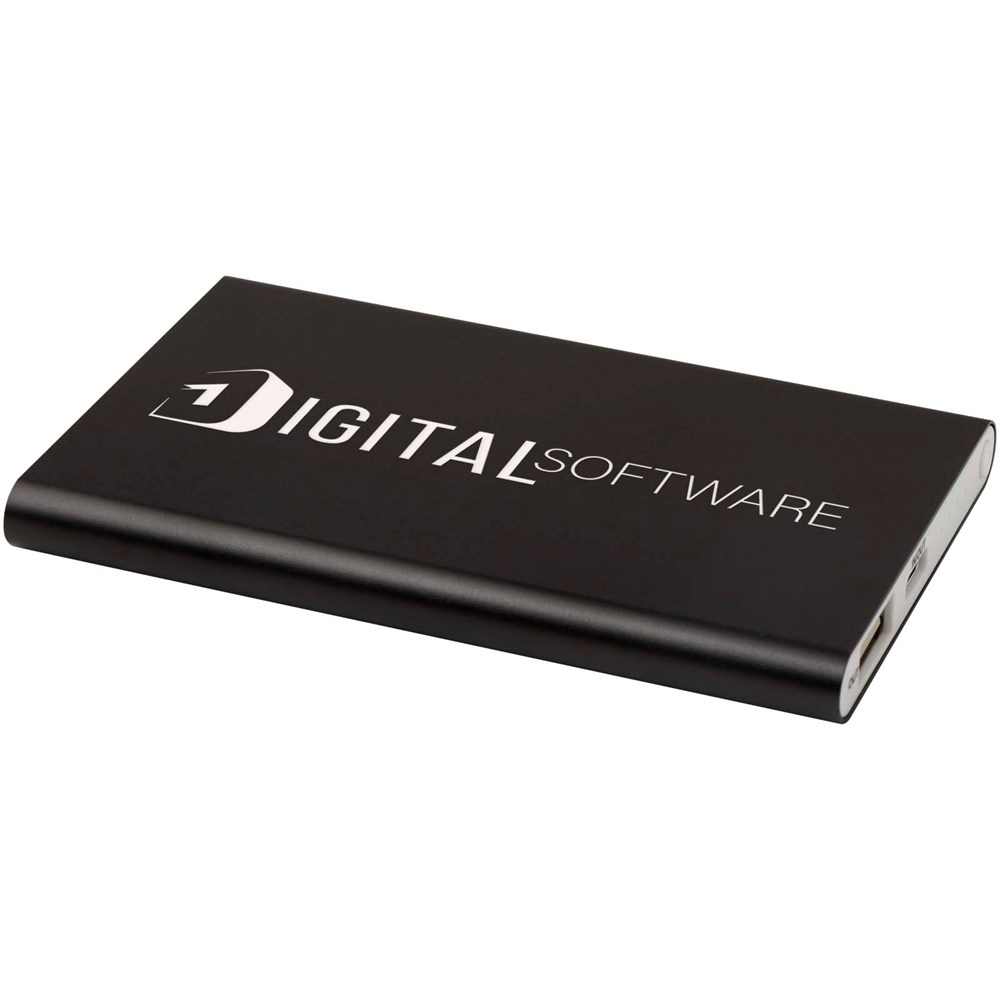 Pep 4000 mAh Type-C Powerbank aus recyceltem Aluminium Titan