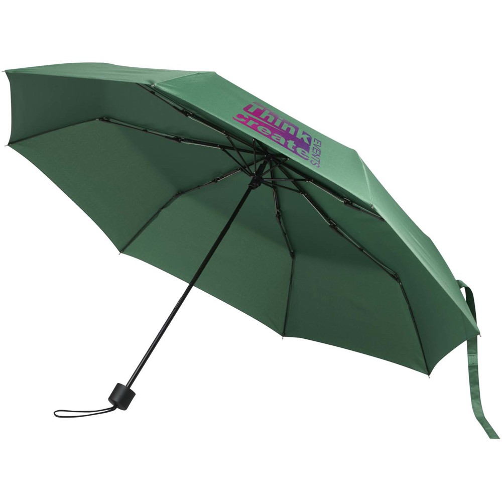 Parapluie manuel pliable Aaron 23 pouces vert