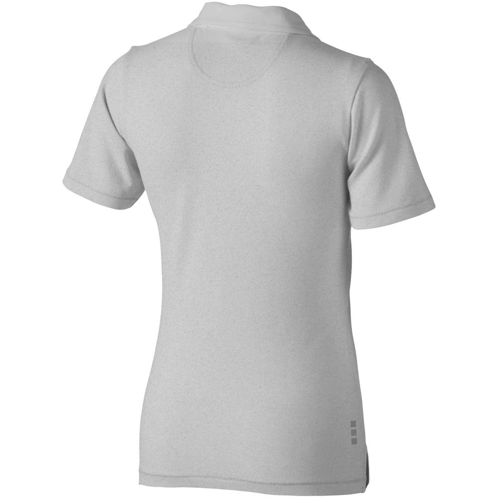 Markham Stretch Poloshirt für Damen grau meliert