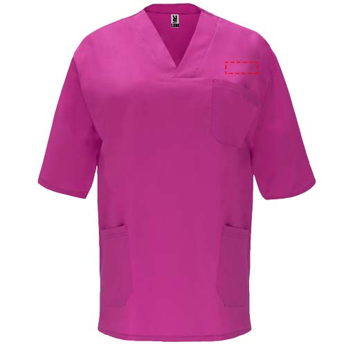 Panacea Kurzärmeliges Arbeitshemd, 160 g/m2, unisex Violett
