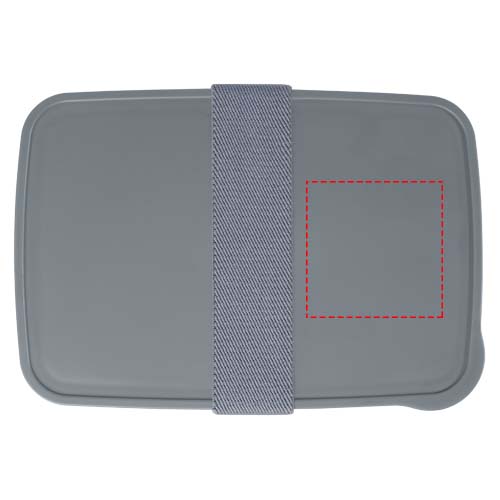 Lunch box Dovi de 800 ml Gris ardoise