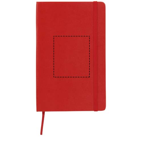 Carnet Classic L à couverture rigide - réglé Rouge écarlate