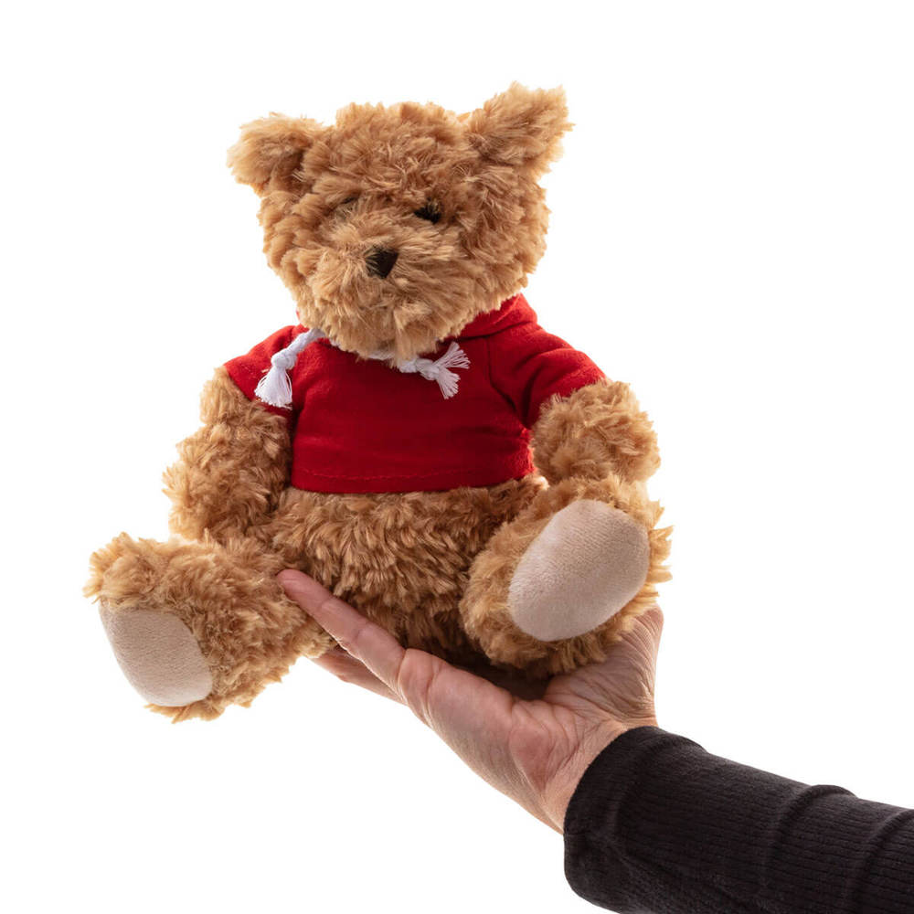 Plüsch-Teddybär Olaf rot