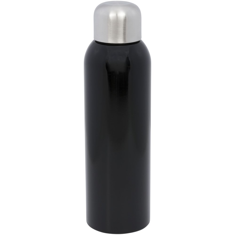 Bouteille d'eau Guzzle de 820 ml en acier inoxydable certifié RCS Noir