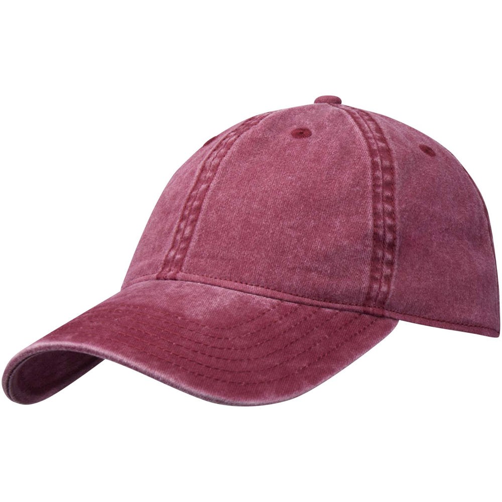 Grafton Kappe mit 6 Segmenten washed bordeaux