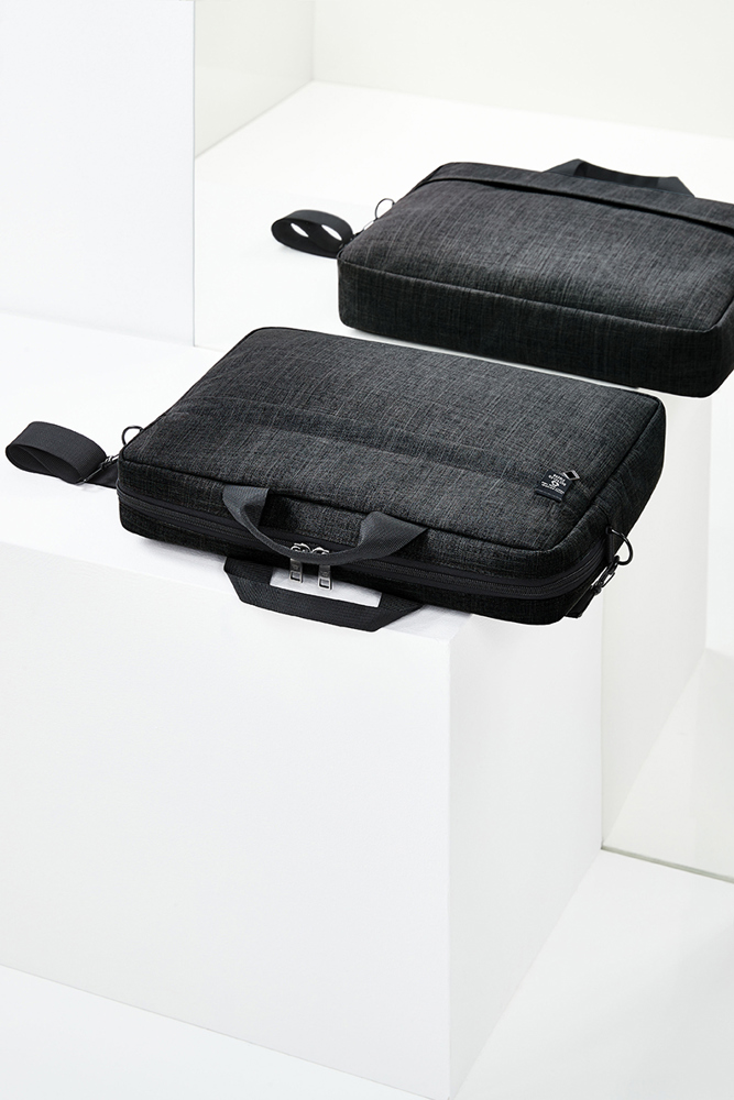 Notebook-Tasche EUROPE schwarz meliert