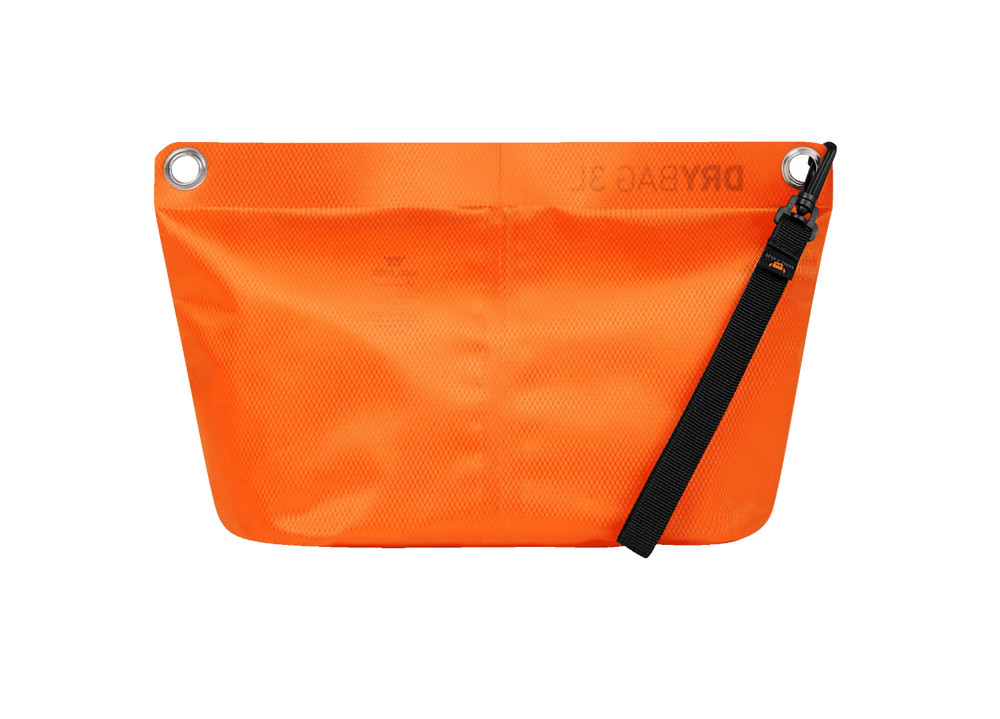 Reissverschluss-Tasche DRYBAG Orange néon