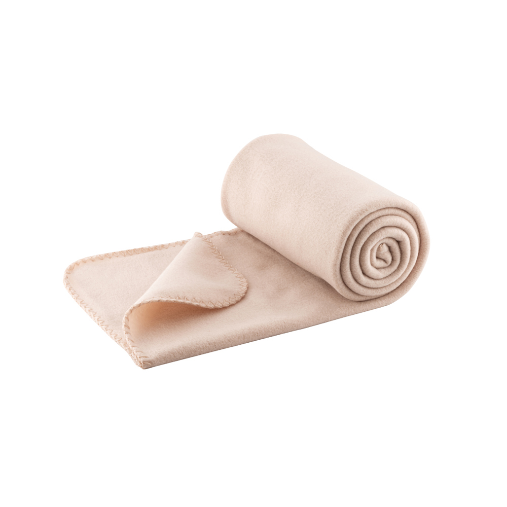 Fleece-Decke Caroline beige