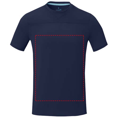 Borax Cool Fit T-Shirt aus recyceltem GRS Material für Herren navy