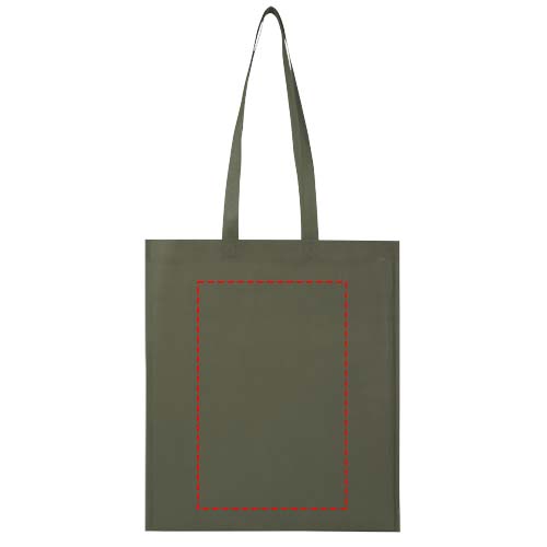 Sac shopping convention EcoSeal de 6 L non tissé en matériaux recyclés certifiés GRS Vert forêt