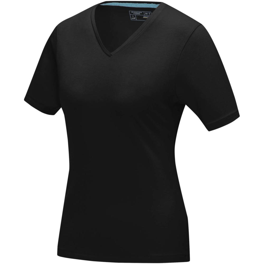 T-shirt bio manches courtes femme Kawartha noir