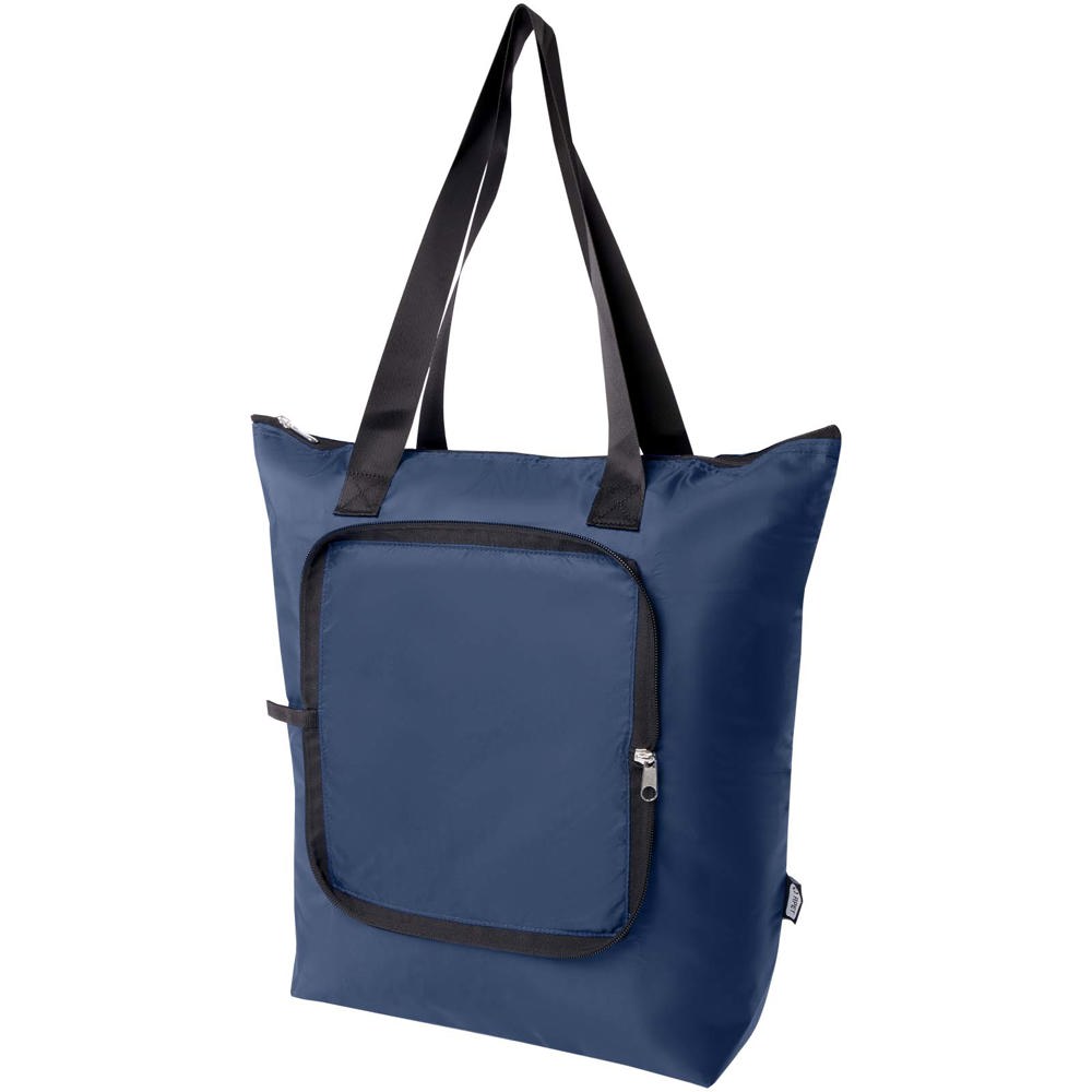 EcoFold faltbare RPET Kühltasche 15 L navy