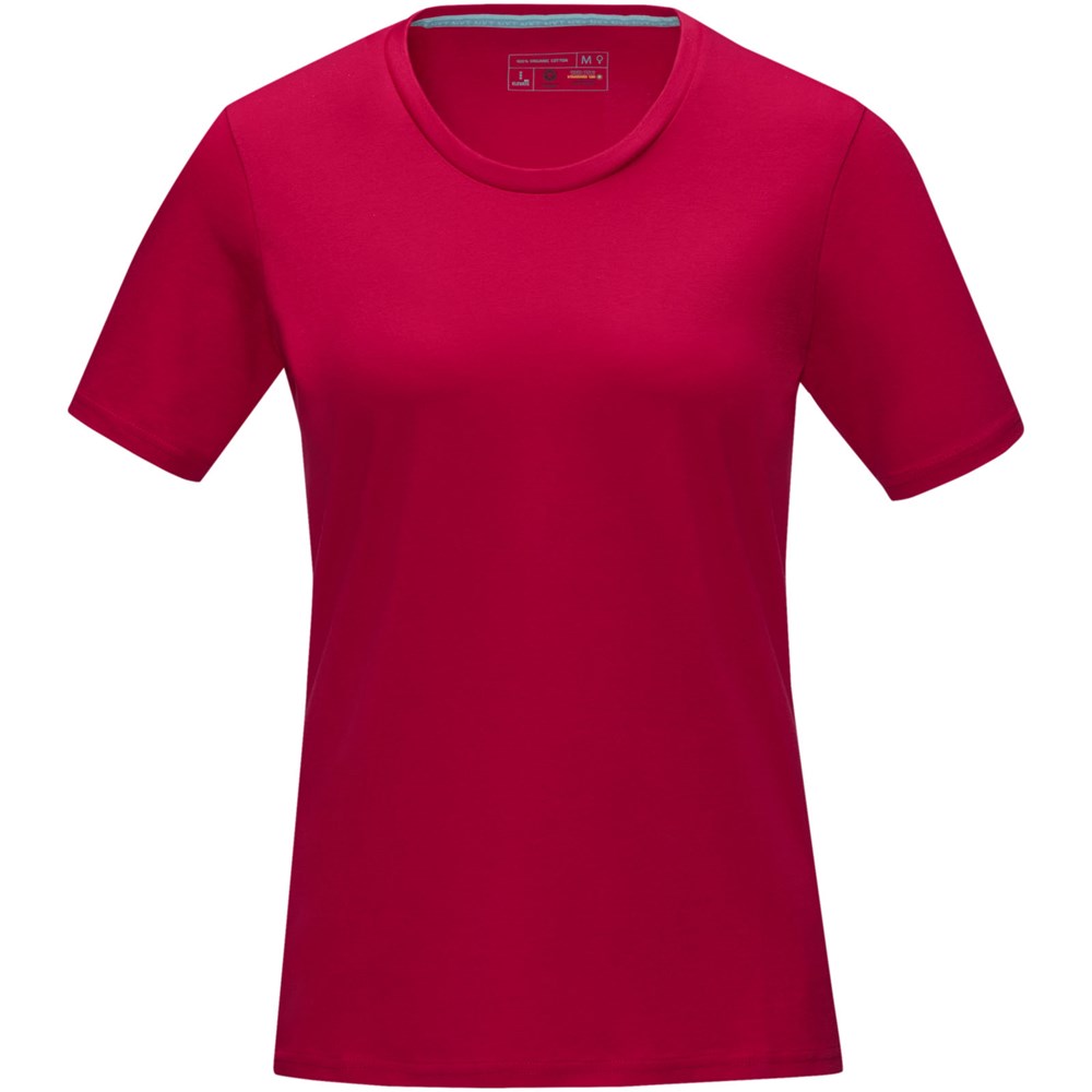 Azurite T-Shirt aus Bio-Baumwolle für Damen Rot