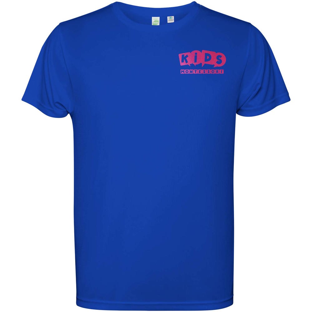 T-shirt Estoril à manches courtes pour enfant Bleu royal