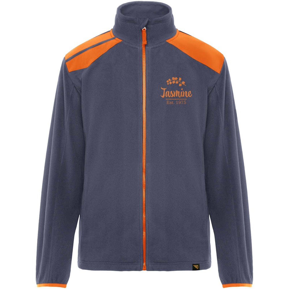 Terrano Mikrofleecejacke, unisex blei, orange