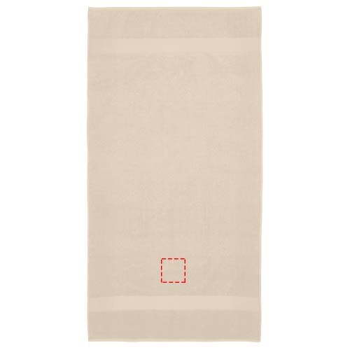 Amelia 450 g/m² Baumwollhandtuch 70 x 140 cm beige