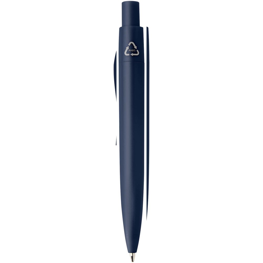 Mini-stylo à bille Ramin en plastique recyclé (encre bleue) Marine