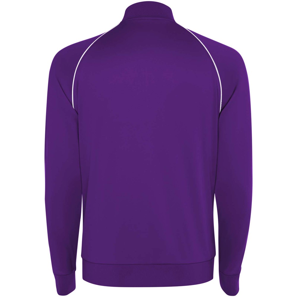 Valier Kinder Sweatshirt mit durchgehendem Reissverschluss malve