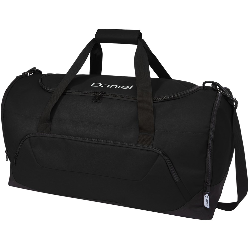 Retrend RPET Reisetasche 40L Schwarz