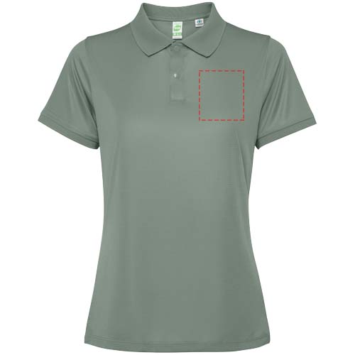 Polo Tormo à manches courtes pour femme Laurel green
