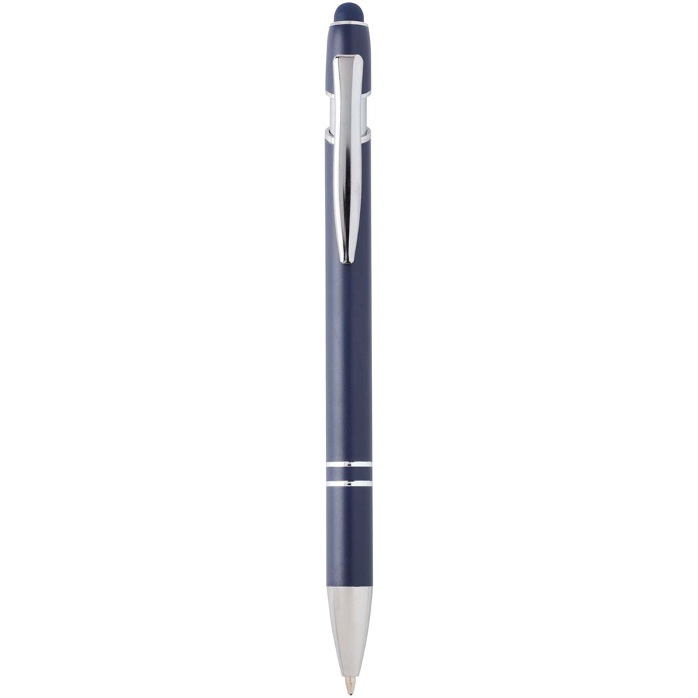 Kish Kugelschreiber mit silbernem Finish (blaue Mine) navy
