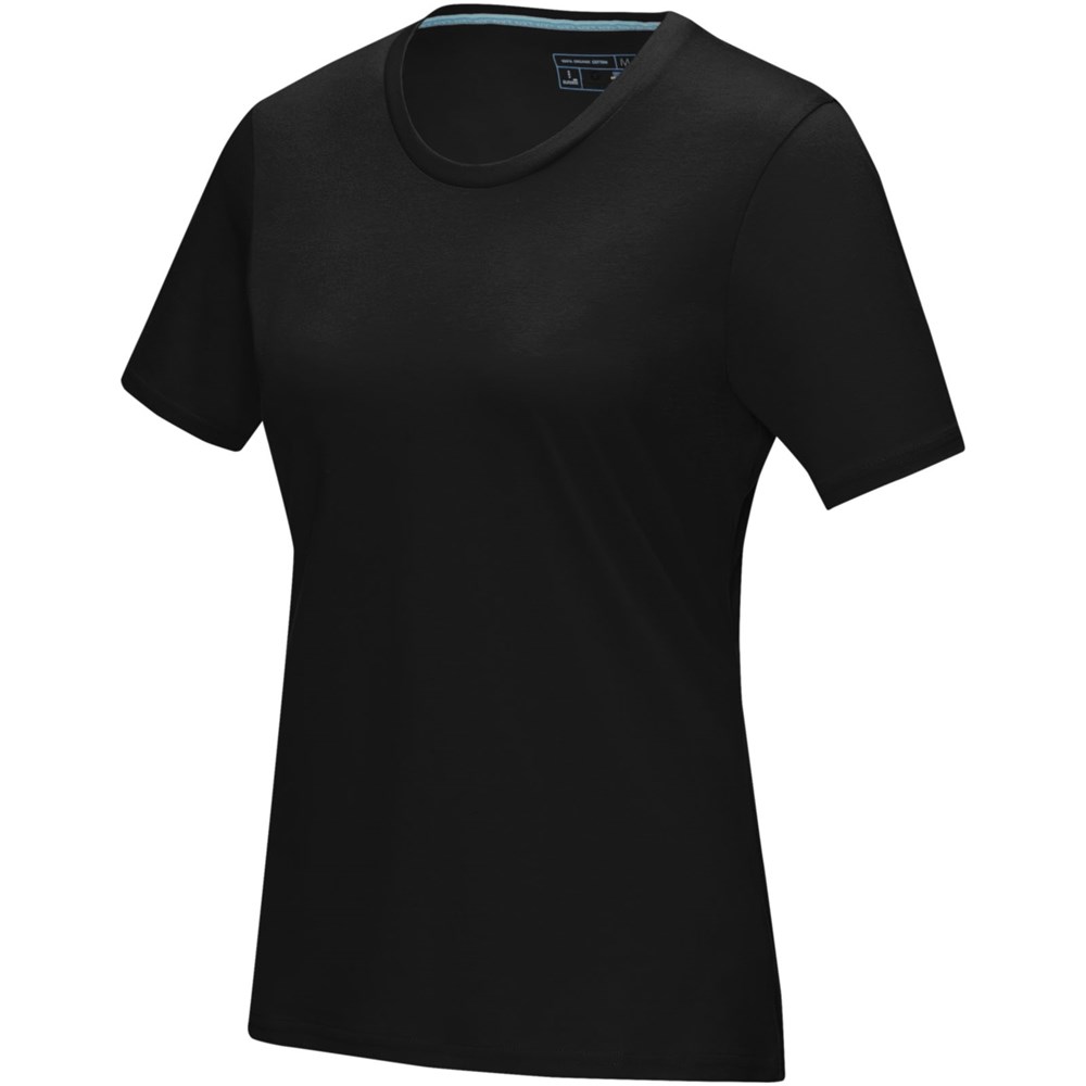 Azurite T-Shirt aus Bio-Baumwolle für Damen Schwarz