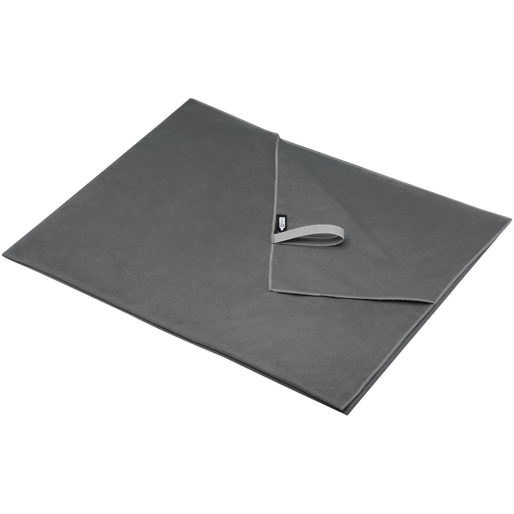 Pieter ultraleichtes und schnell trocknendes GRS Handtuch 100 × 180 cm grau