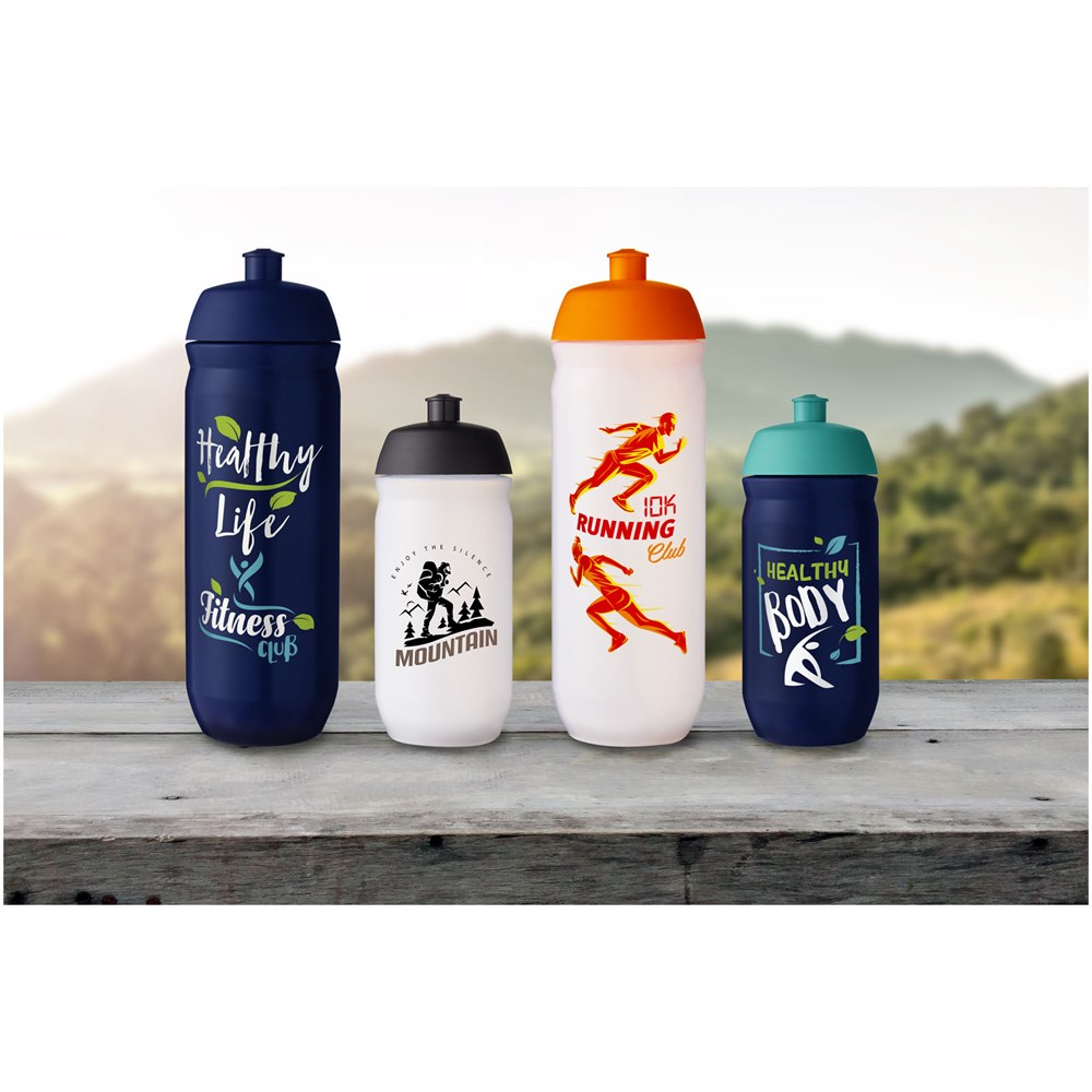 Bouteille de sport HydroFlex™ 500 ml Noir, Blanc