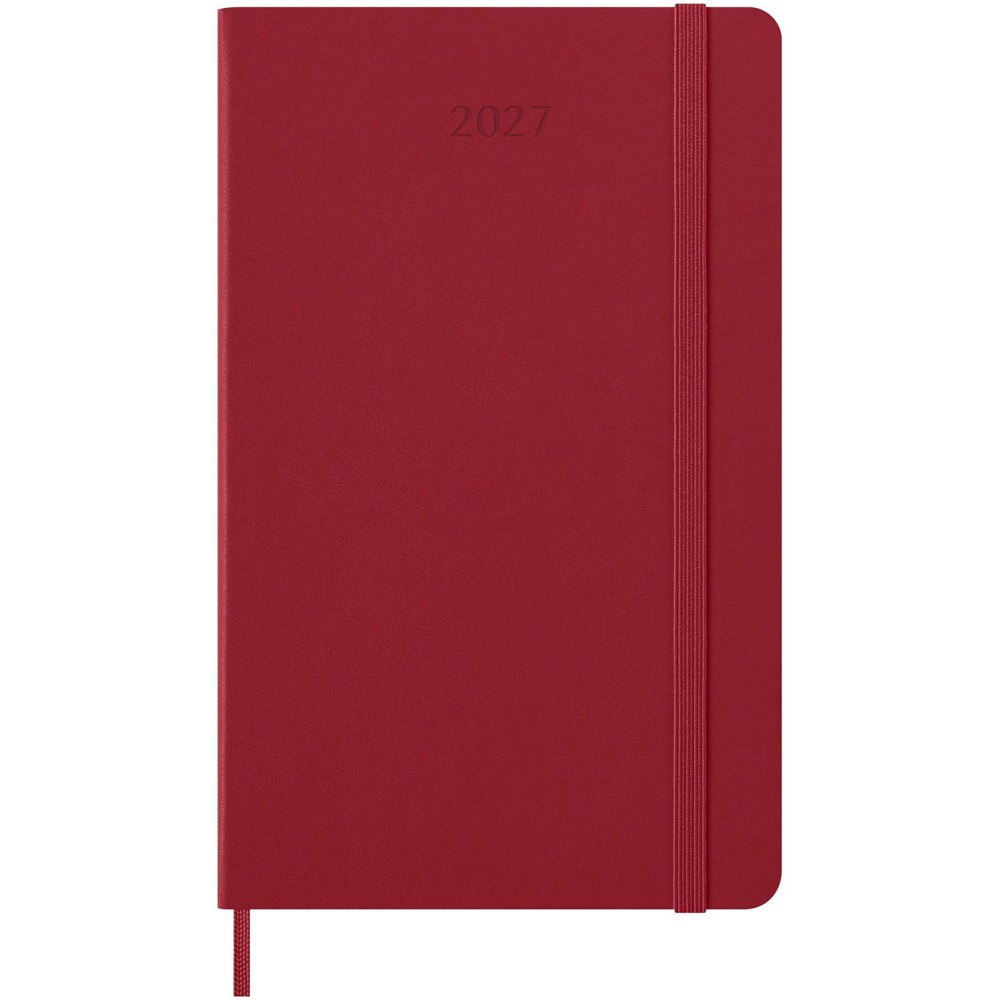 Moleskine Hardcover 12 Monate Wochenkalender L scharlachrot